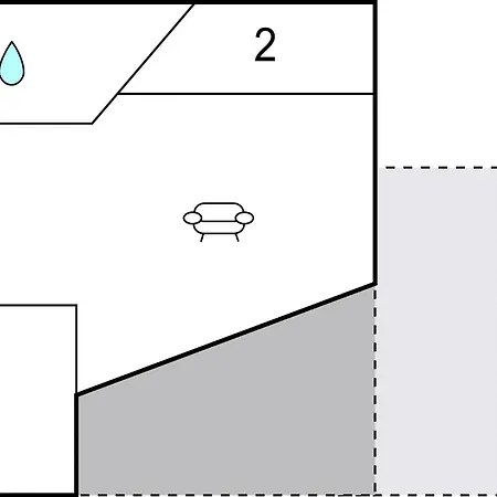 2 Bedroom Gorgeous In Vakantiehuis